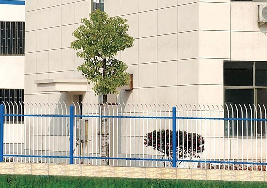 Садовый забор с порошковым покрытием из алюминия