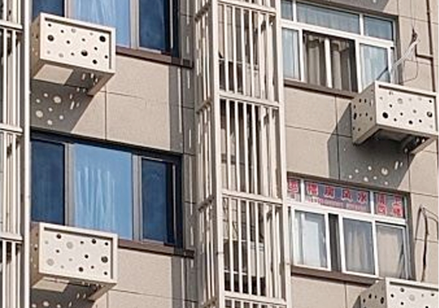 Прочный противоугонный алюминиевый шумоподавляющий экран переменного тока