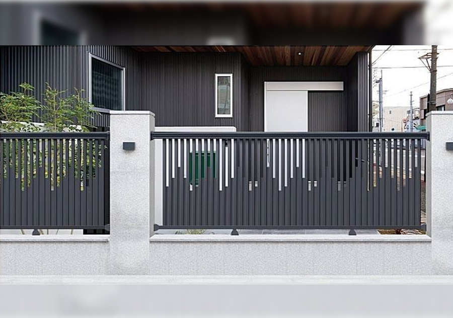 Элегантный классический алюминиевый забор для виллы