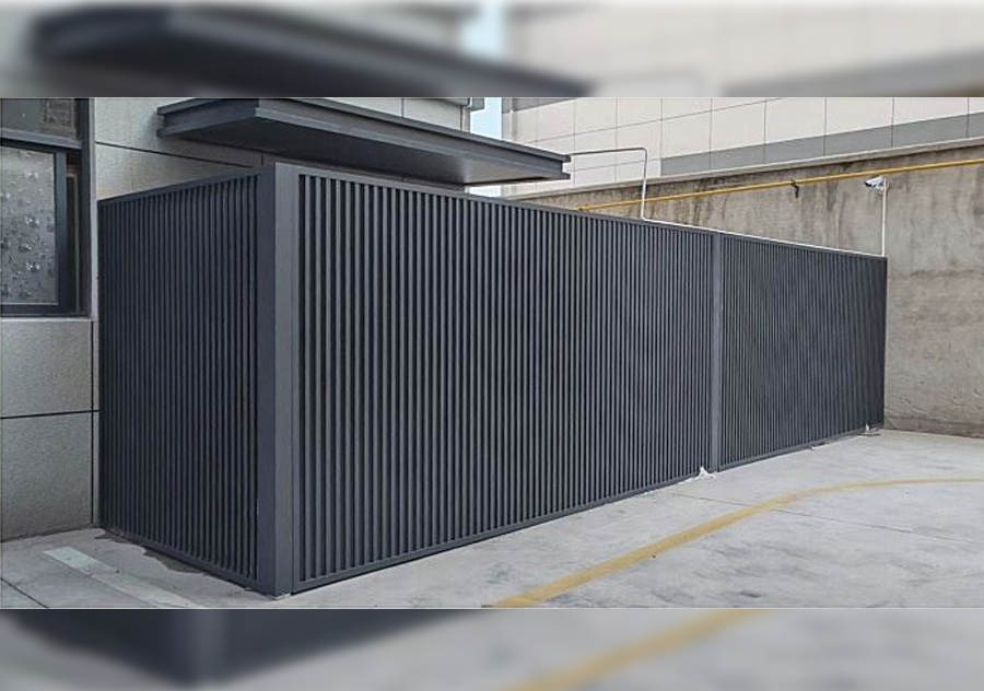 Уличный водонепроницаемый рифленый алюминиевый экран для защиты от несанкционированного доступа