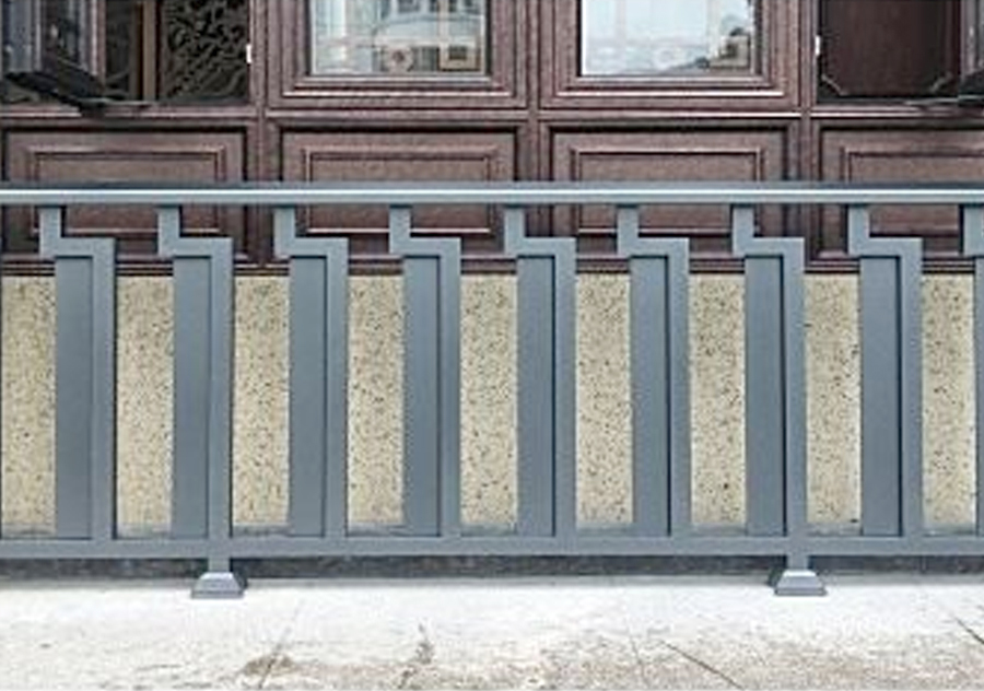 Современное наружное алюминиевое ограждение балкона